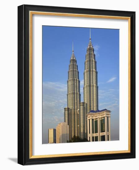 Petronas Twin Towers, Kuala Lumpur, Malaysia-Demetrio Carrasco-Framed Photographic Print