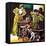 Petruchio and Katherine, from Shakespeare's Comedy, the Taming of the Shrew-Ron Embleton-Framed Premier Image Canvas