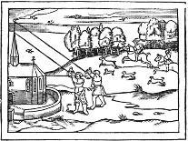 Diagram Showing Geocentric System of Universe, 1539-Petrus Apianus-Framed Premier Image Canvas