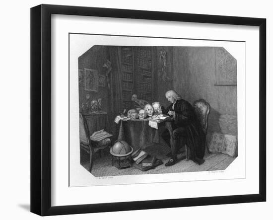 Petrus Camper, Dutch Anatomist, Anthropologist and a Naturalist, C1870-H Sluyter-Framed Giclee Print