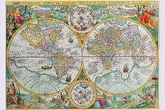 World Map-Petrus Plancius-Art Print
