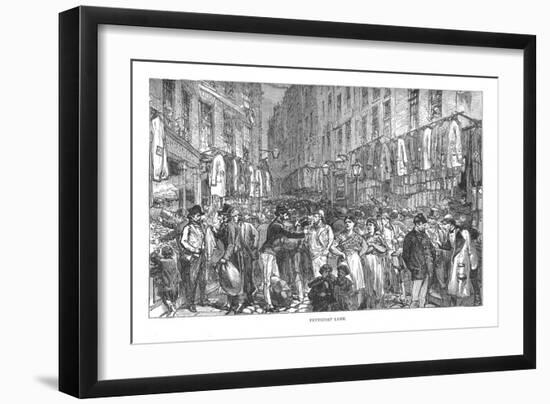 Petticoat Lane, 1878-Walter Thornbury-Framed Giclee Print