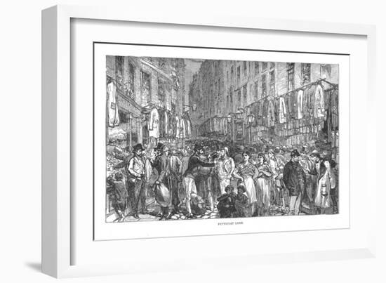 Petticoat Lane, 1878-Walter Thornbury-Framed Giclee Print