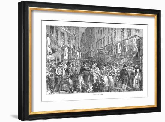 Petticoat Lane, 1878-Walter Thornbury-Framed Giclee Print