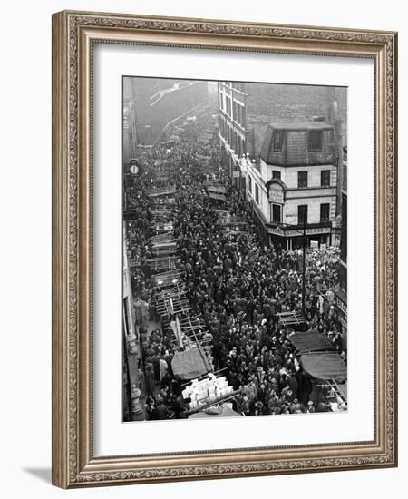 Petticoat Lane 1948-George Greenwell-Framed Photographic Print