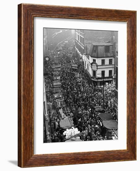 Petticoat Lane 1948-George Greenwell-Framed Photographic Print