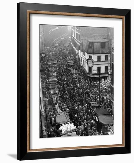 Petticoat Lane 1948-George Greenwell-Framed Photographic Print