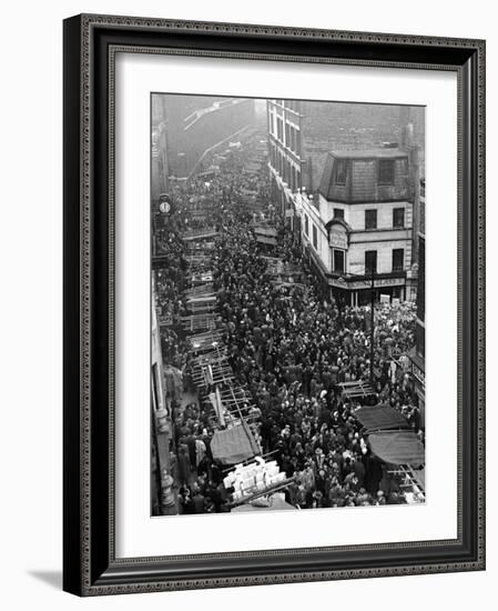 Petticoat Lane 1948-George Greenwell-Framed Photographic Print