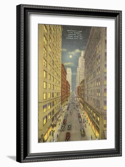 Petticoat Lane, Kansas City, Missouri-null-Framed Art Print