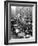 Petticoat Lane Market Christmas Shopping 1960-George Greenwell-Framed Photographic Print