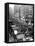 Petticoat Lane Market Christmas Shopping 1960-George Greenwell-Framed Premier Image Canvas