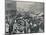 'Petticoat Lane - The Sunday Morning Market in Full Swing', 1901-Unknown-Mounted Photographic Print