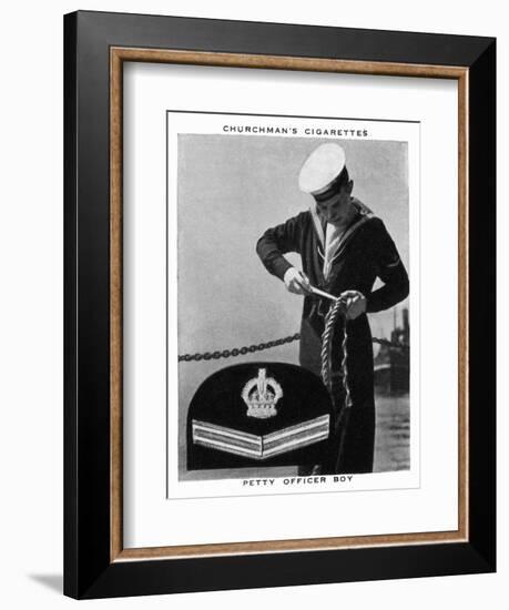 Petty Officer Boy, 1937-WA & AC Churchman-Framed Giclee Print