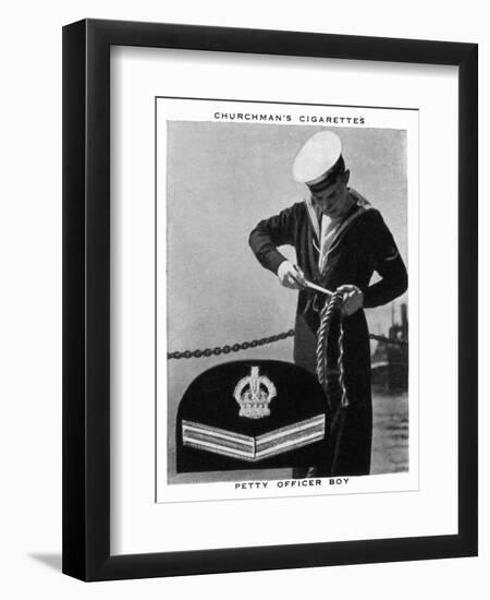 Petty Officer Boy, 1937-WA & AC Churchman-Framed Giclee Print