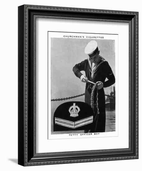 Petty Officer Boy, 1937-WA & AC Churchman-Framed Giclee Print