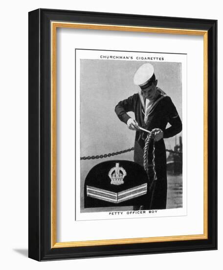 Petty Officer Boy, 1937-WA & AC Churchman-Framed Giclee Print