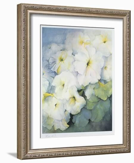 Petunia Snowball-Karen Armitage-Framed Giclee Print