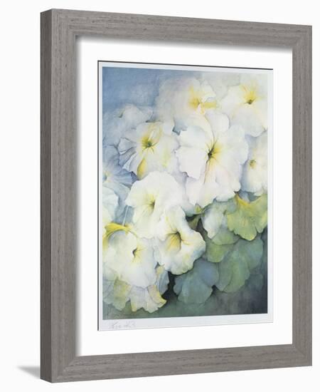 Petunia Snowball-Karen Armitage-Framed Giclee Print