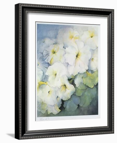 Petunia Snowball-Karen Armitage-Framed Giclee Print