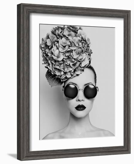 Petunia-Haute Couture-Framed Art Print