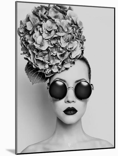 Petunia-Haute Couture-Mounted Art Print