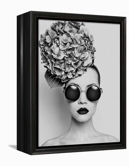 Petunia-Haute Couture-Framed Stretched Canvas