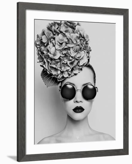 Petunia-Haute Couture-Framed Art Print