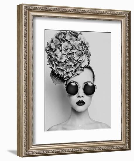 Petunia-Haute Couture-Framed Art Print