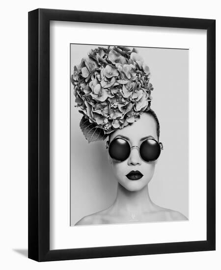 Petunia-Haute Couture-Framed Art Print