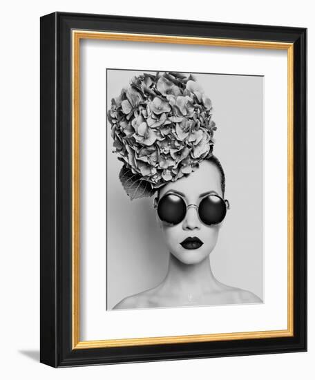 Petunia-Haute Couture-Framed Art Print