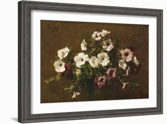 Petunias, 1881-Henri Fantin-Latour-Framed Giclee Print