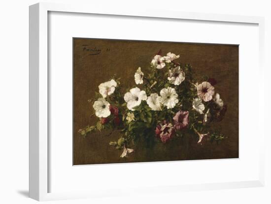 Petunias, 1881-Henri Fantin-Latour-Framed Giclee Print