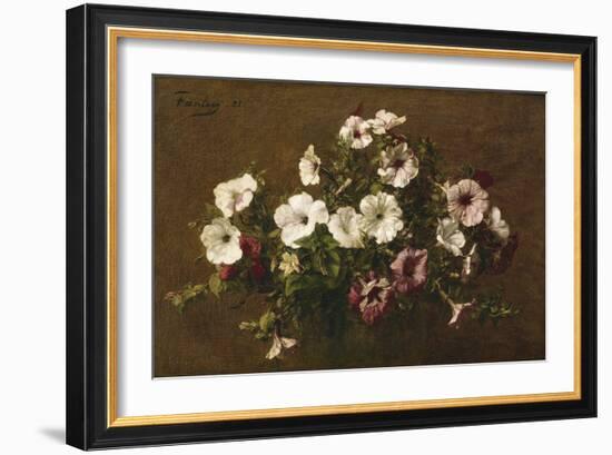 Petunias, 1881-Henri Fantin-Latour-Framed Giclee Print