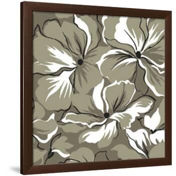 Petunias, c.1901-Max Benirschke-Framed Serigraph
