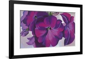 Petunias, c.1925-Georgia O'Keeffe-Framed Art Print