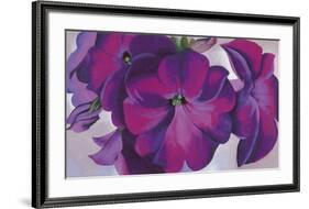 Petunias, c.1925-Georgia O'Keeffe-Framed Art Print