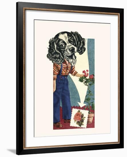 Petville IV-Clara Wells-Framed Giclee Print