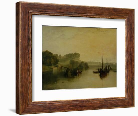 Petworth, Sussex, the Seat of the Earl of Egremont: Dewy Morning, 1810-J. M. W. Turner-Framed Giclee Print