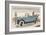 Peugeot at the Golf Club-Jean Grangier-Framed Art Print