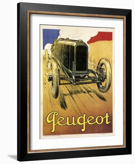 Peugeot Vint Car 1919-null-Framed Giclee Print