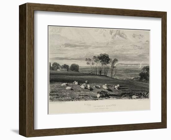 Pevensey Bay, from Crowhurst Park-J. M. W. Turner-Framed Giclee Print