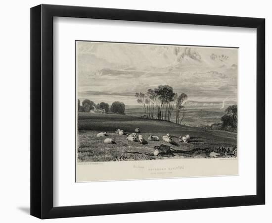 Pevensey Bay, from Crowhurst Park-J. M. W. Turner-Framed Giclee Print