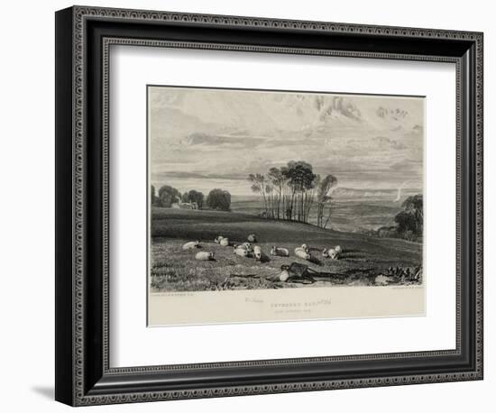 Pevensey Bay, from Crowhurst Park-J. M. W. Turner-Framed Giclee Print