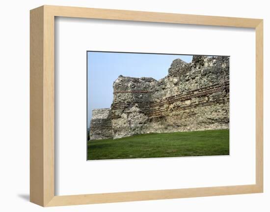 Pevensey Castle. Artist: Unknown-Unknown-Framed Photographic Print
