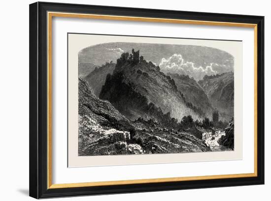 Peveril Castle-null-Framed Giclee Print