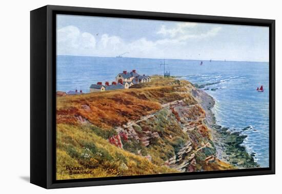 Peveril Point, Swanage-Alfred Robert Quinton-Framed Premier Image Canvas