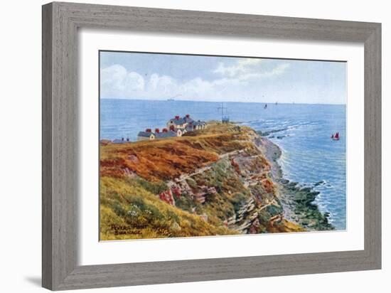 Peveril Point, Swanage-Alfred Robert Quinton-Framed Giclee Print