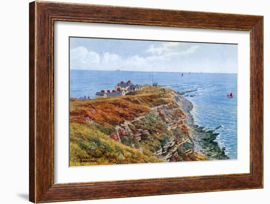 Peveril Point, Swanage-Alfred Robert Quinton-Framed Giclee Print