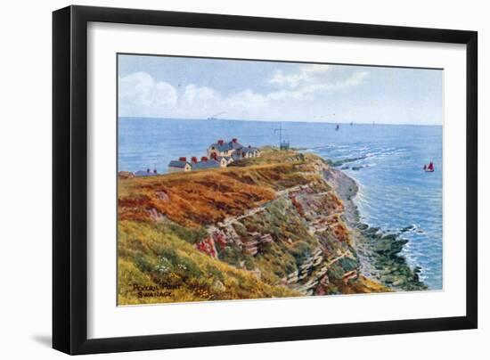 Peveril Point, Swanage-Alfred Robert Quinton-Framed Giclee Print