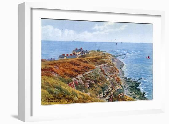 Peveril Point, Swanage-Alfred Robert Quinton-Framed Giclee Print